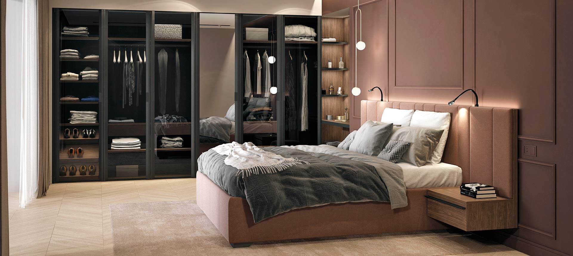 Орех Линкольн / велюр Grand цвет 3