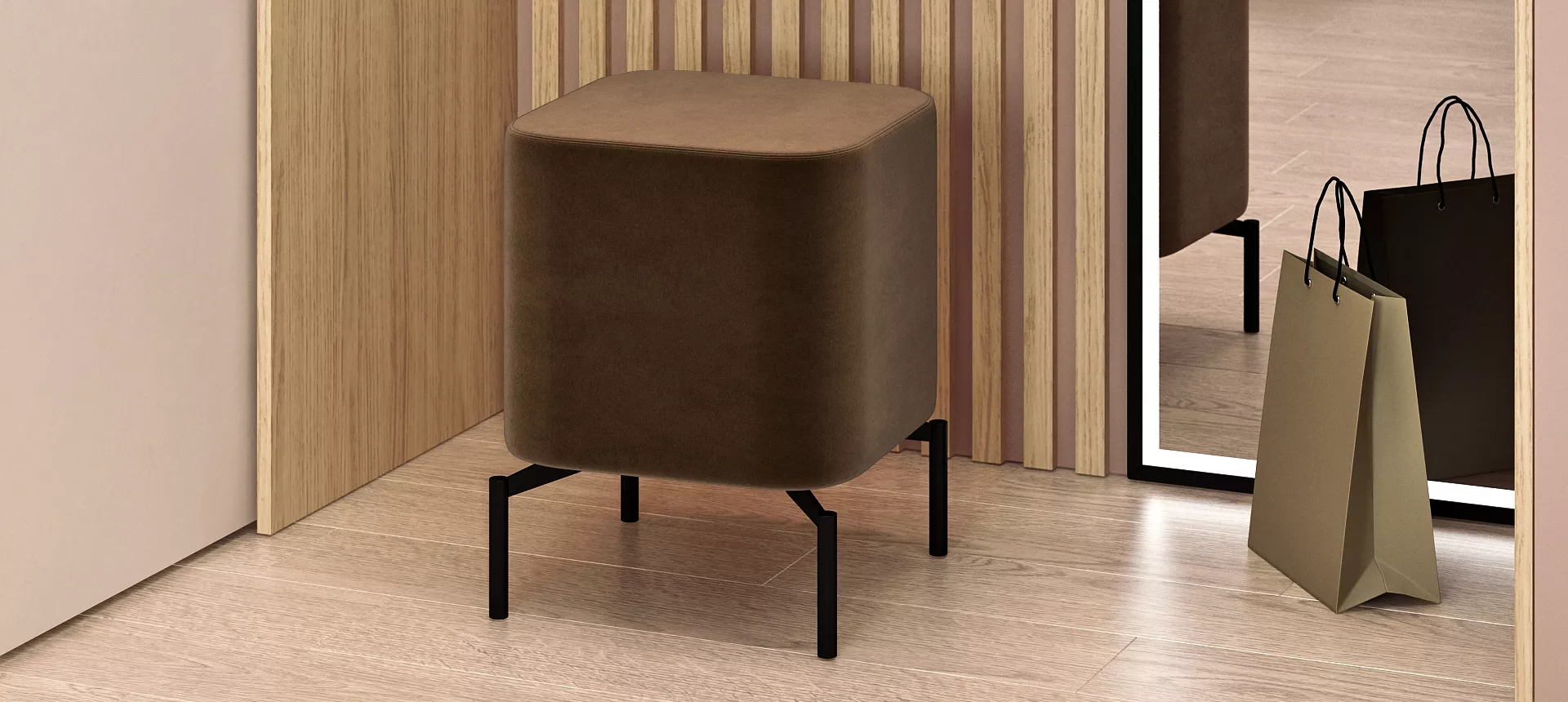 велюр Verona цвет 743 Bordo