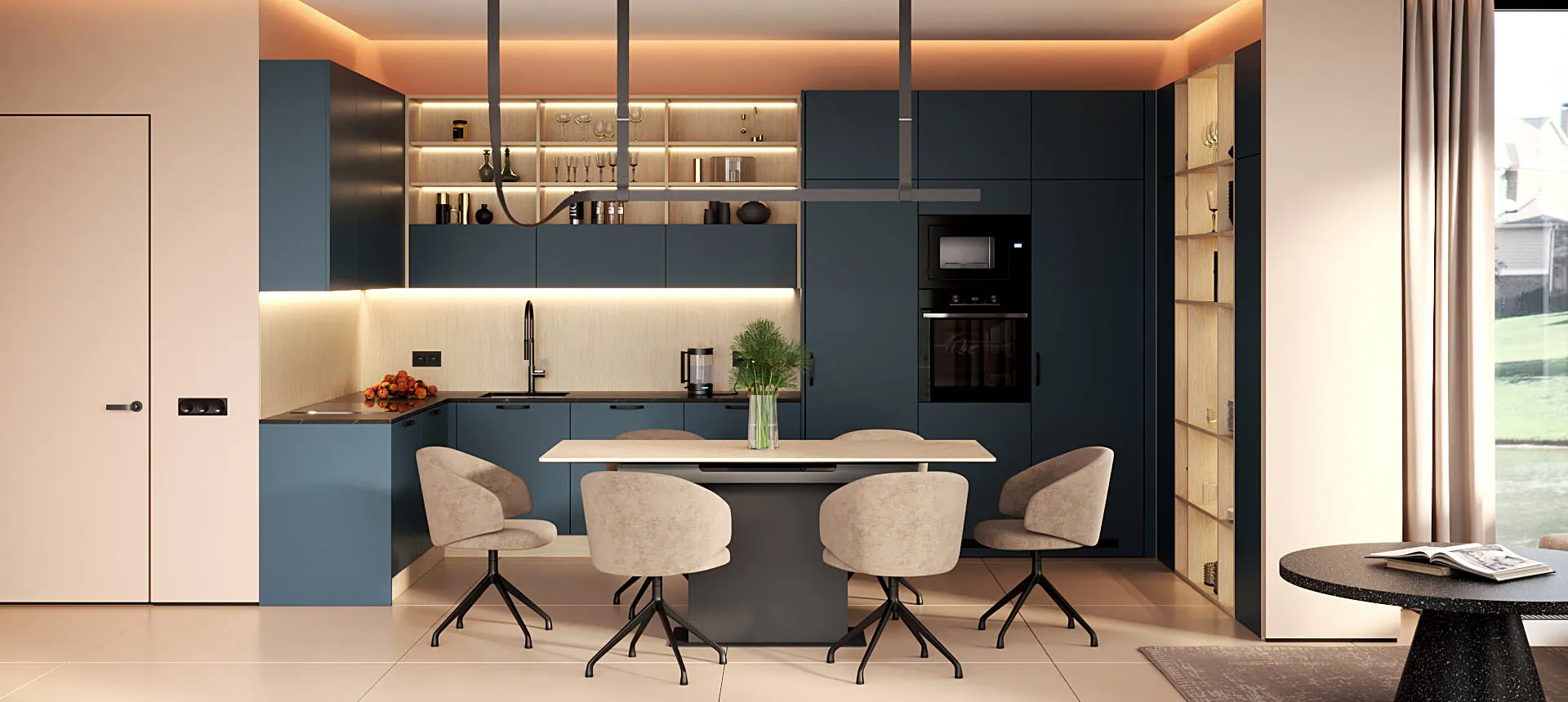 Аквамарин матовый