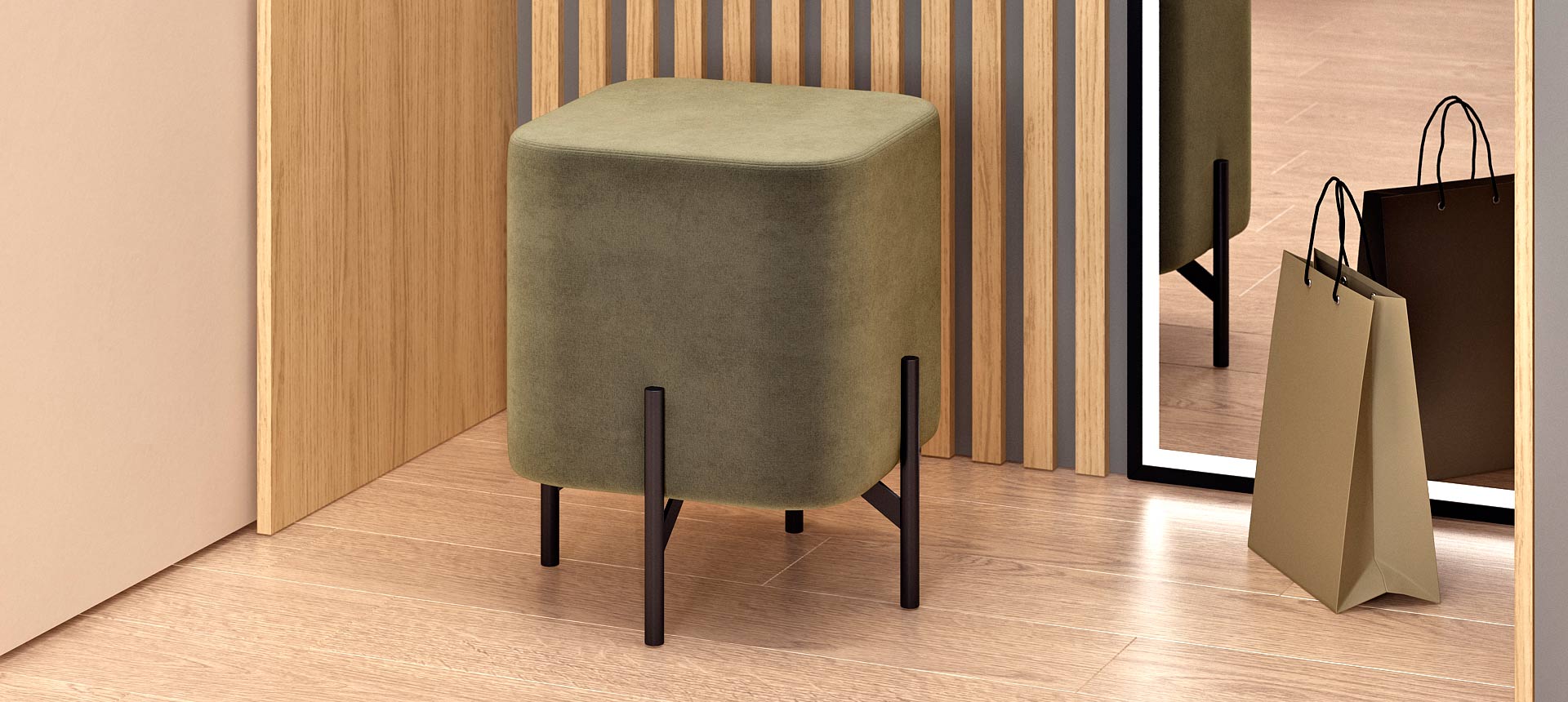 ткань KENYA цвет Olive