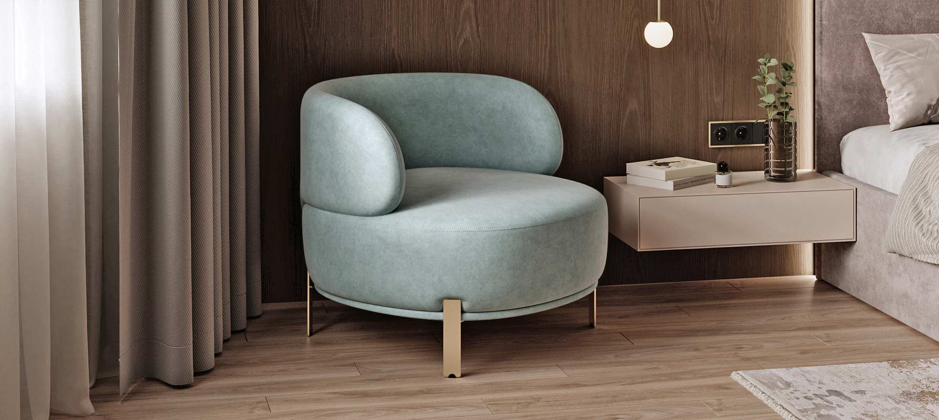 велюр Buddy цвет 13