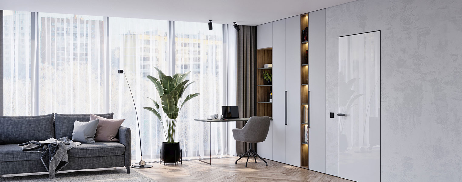 Шкаф витрина с полками - фото No 1