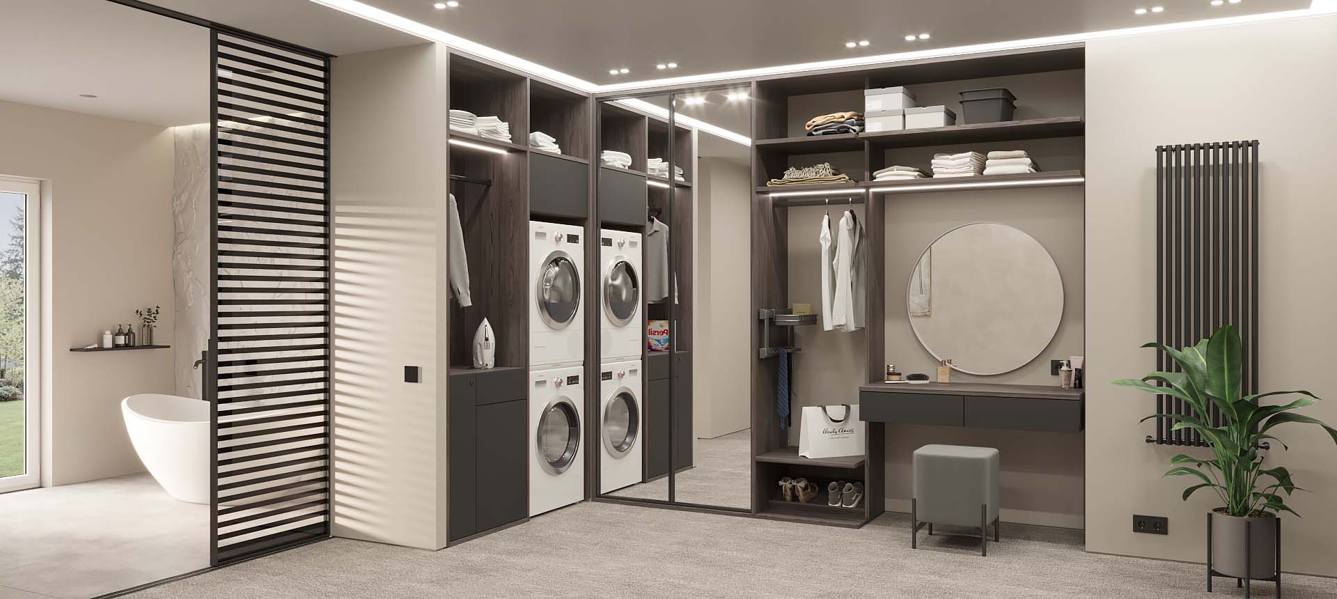 Чёрная Яшма / Флитвуд серая лава 