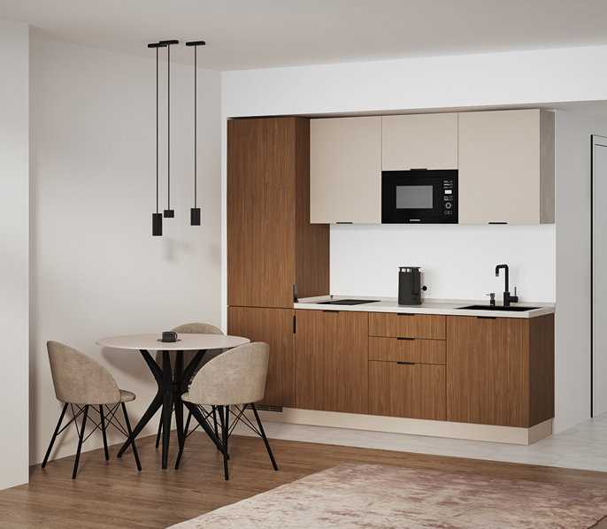 Кухня Фабио Комфорт сет 23 (2.4 м, прямая)