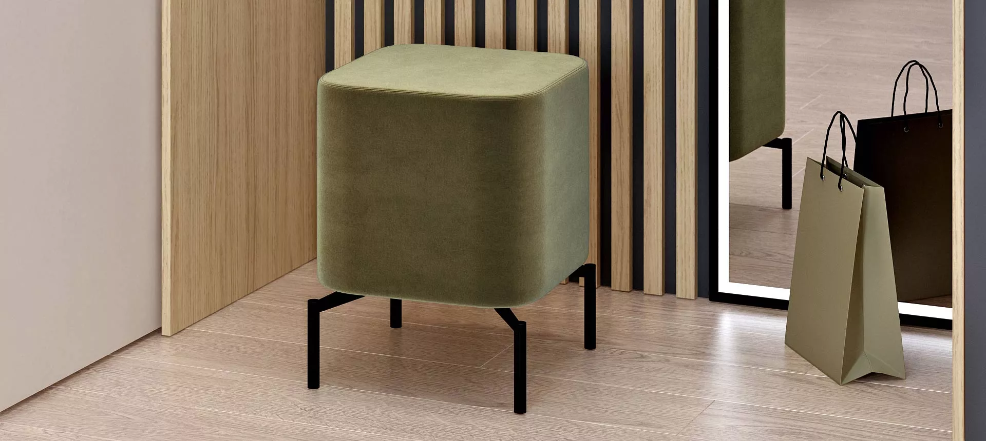 шенилл NIAGARA цвет green