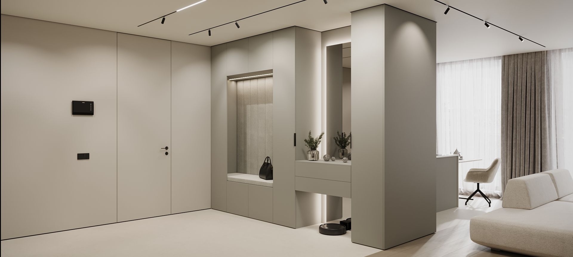 Серо-коричневый