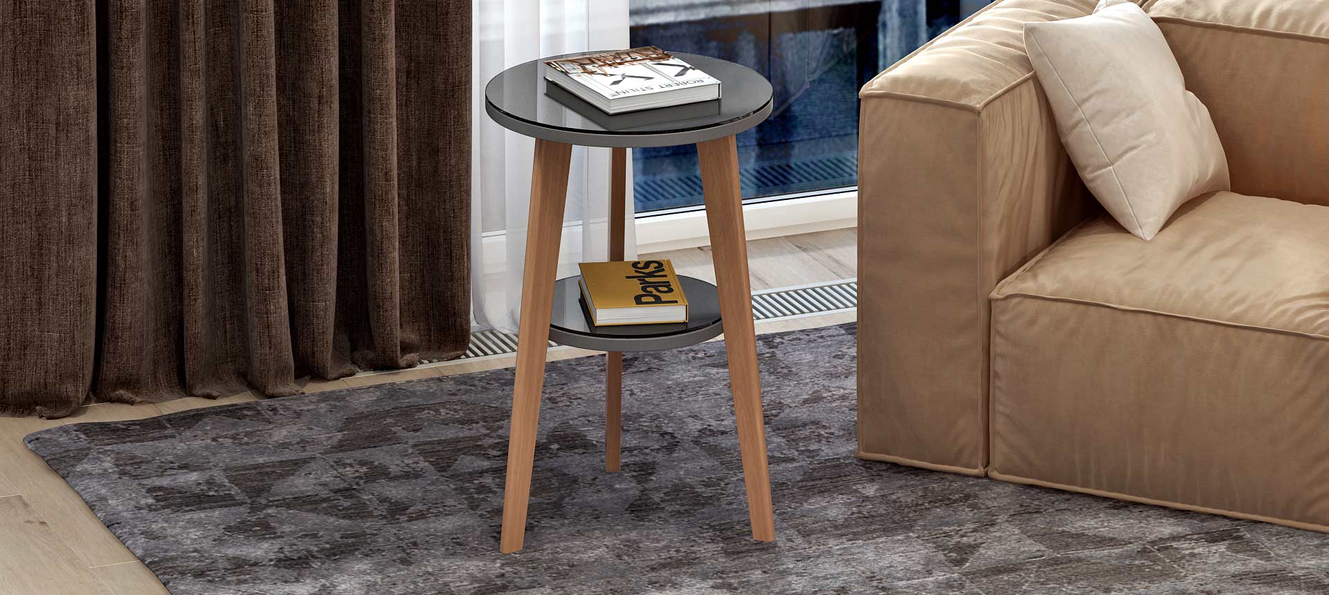 эмаль цвет NCS S 3500-N / массив бука 