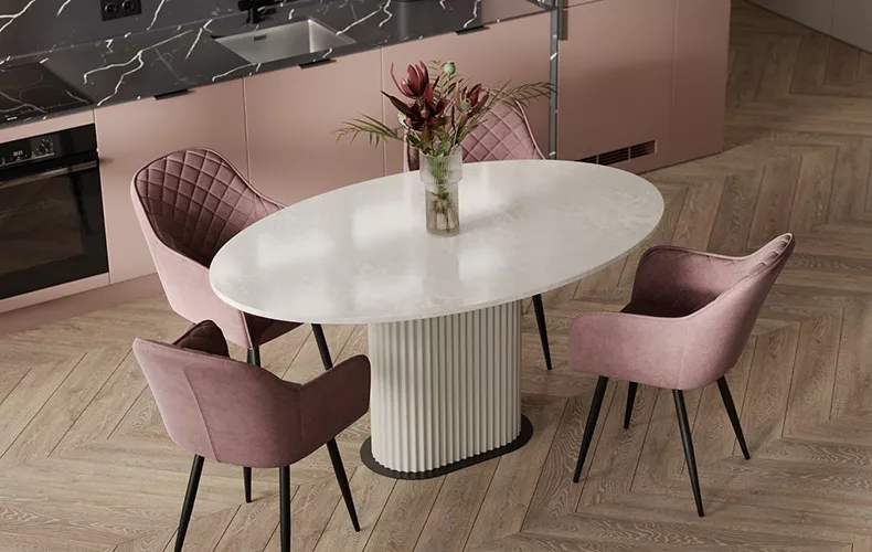 Кухонный стол Руже овальный