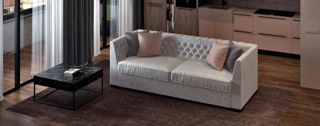 Варианты зонирования квартир свободной планировки - фото №29