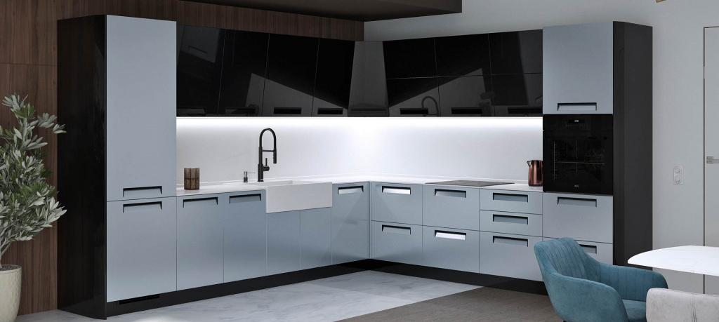 Угловая расстановка мебели