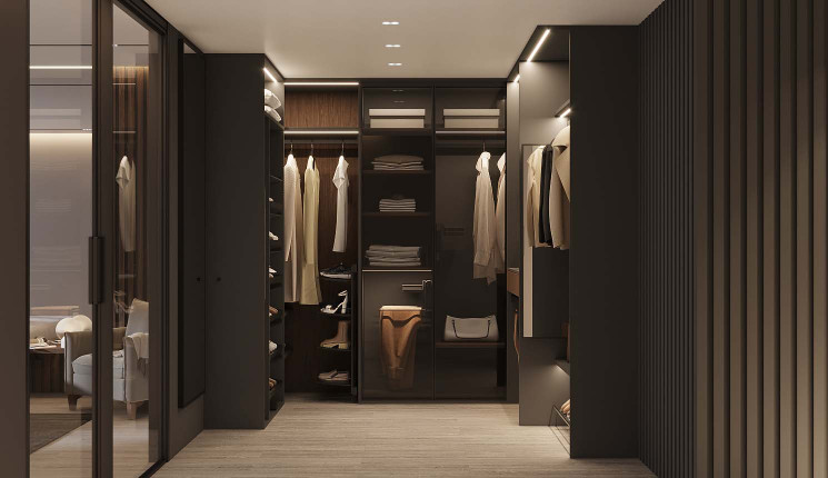 Гардеробная комната 10