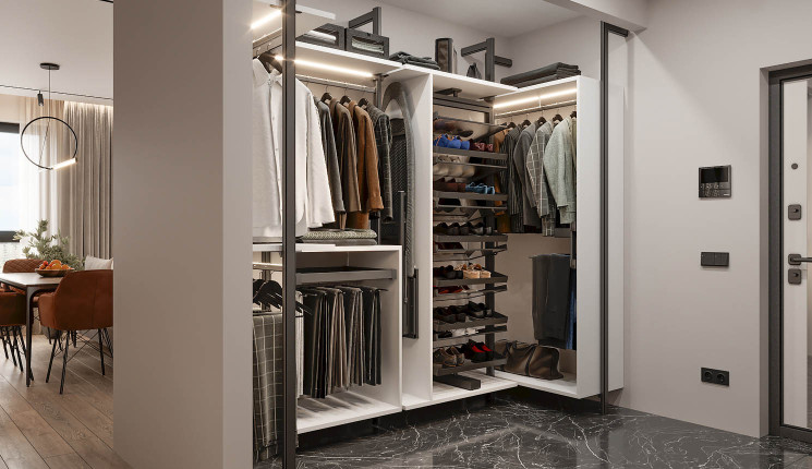 Гардеробная комната 19