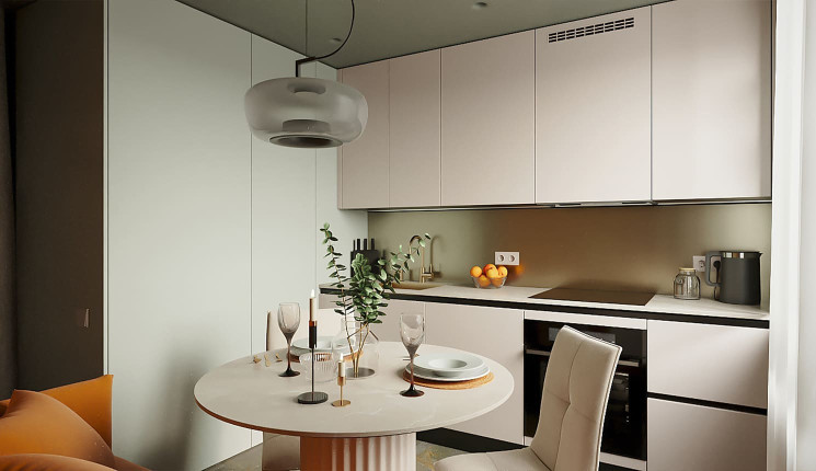 Кухонный гарнитур из шестого выпуска проекта "Большие перемены"