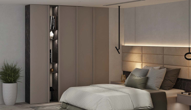 Шкаф распашной на балкон