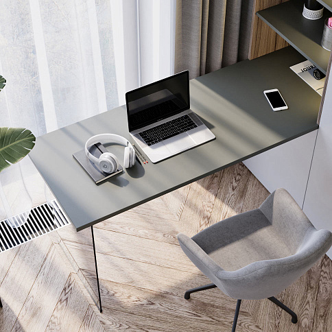 Шкаф витрина с полками - детальное фото № 4