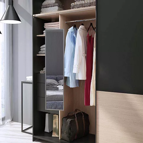 Шкаф-купе с двумя створками в спальню - детальное фото № 4